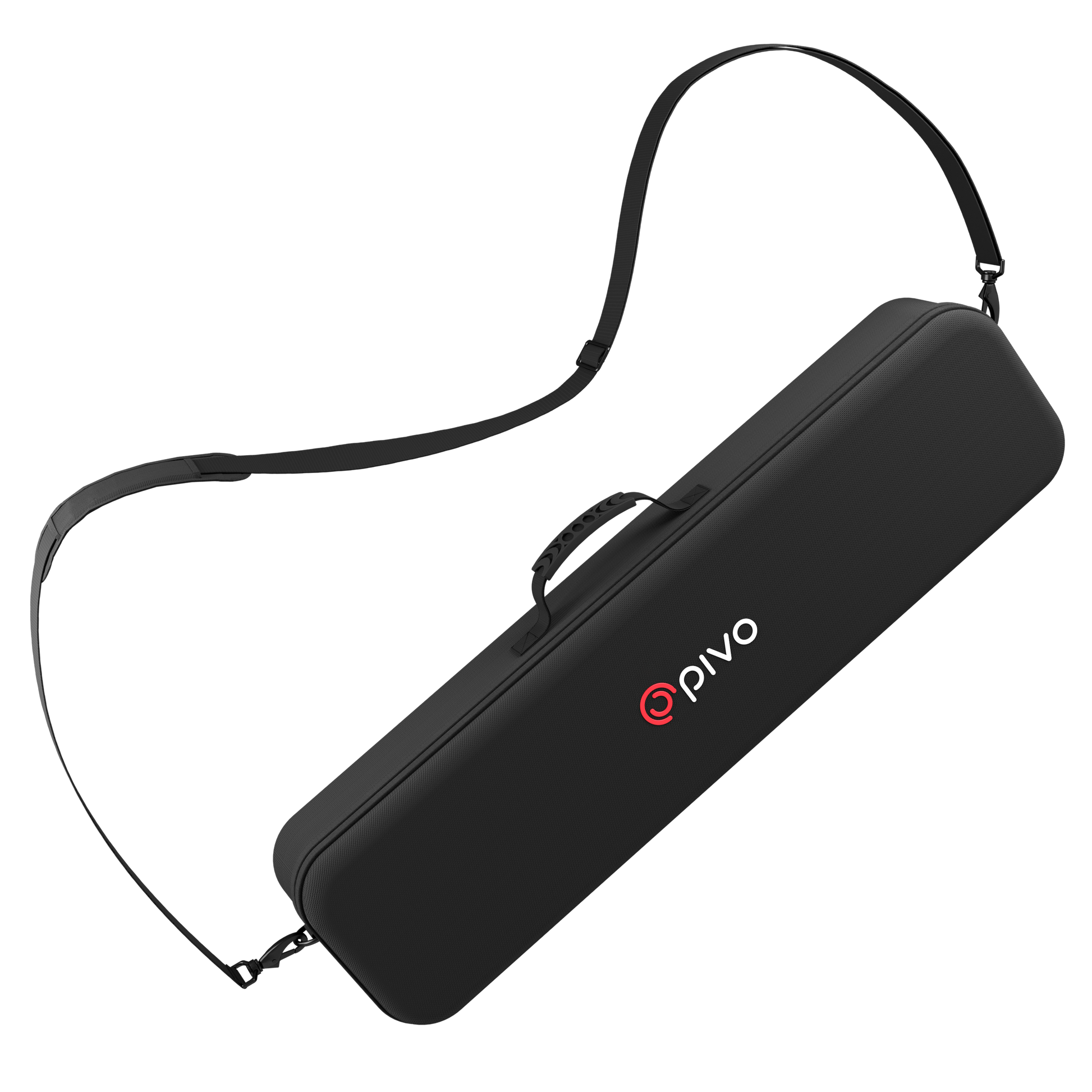 Travel Case Classic for Pivo Pod, lightweight hard-shell design with shoulder strap.