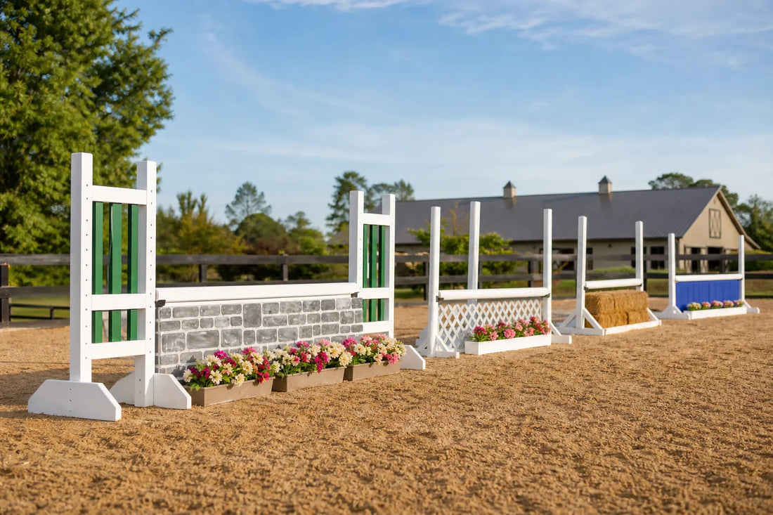 8 DIY Horse Jump Filler Ideas on a Budget