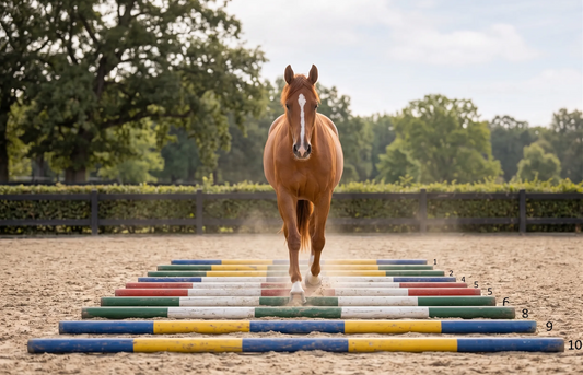 10 Ground Pole Exercises for Horses (With Diagrams)