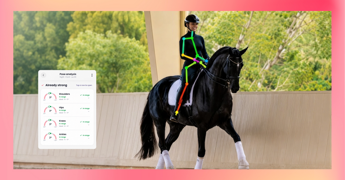 How AI Pose Analysis Helps Horse Riders Improve Their Position