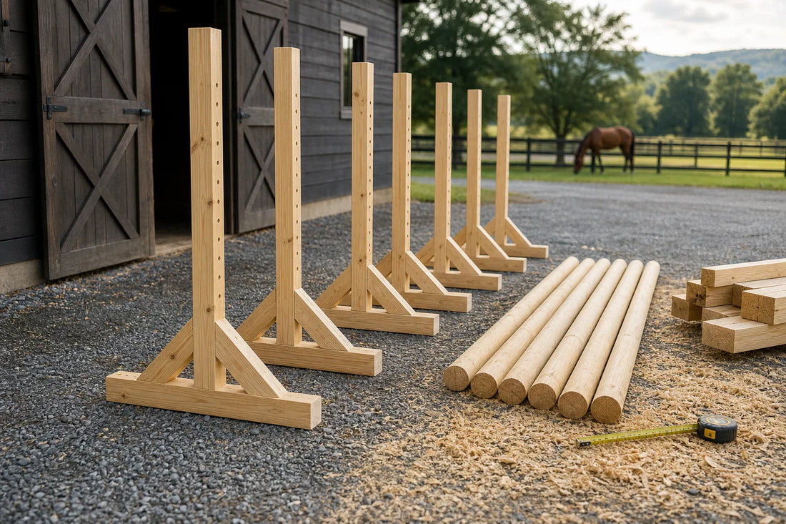 DIY Horse Jumps: Cost, Lumber List & 6-Jump Plan