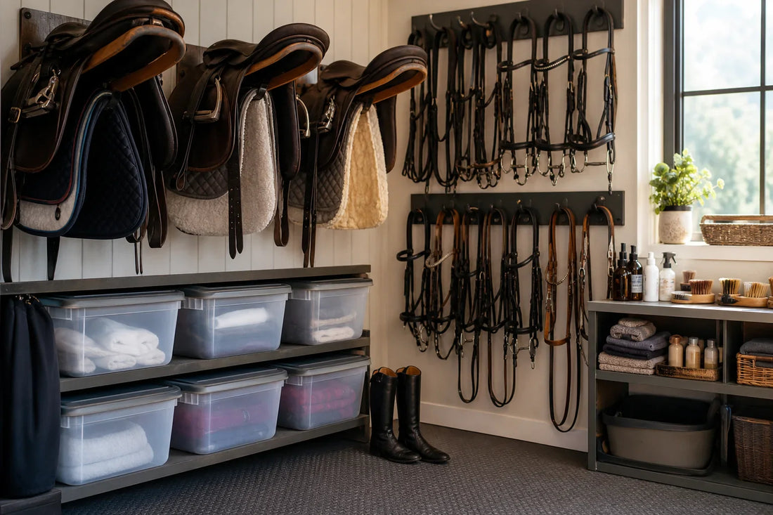 10 Smart Tack Room Organization Ideas on a Budget