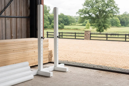 Build DIY Horse Jumps: Standards, Feet, Paint