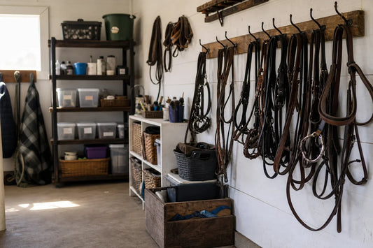 Cheap Tack Room Organization Ideas on a Budget