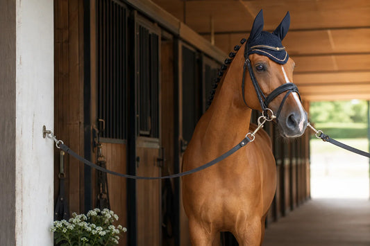 Why Horses Wear Ear Bonnets (Fly Veils) Explained
